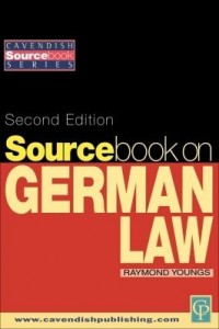 Baixar Sourcebook on German Law pdf, epub, eBook