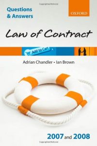Baixar Law of contract 2007 – 2008 pdf, epub, eBook