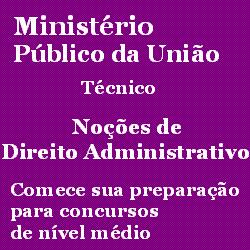 Baixar MPU – Técnico – Noções de Direito Administrativo – 2013 pdf, epub, eBook