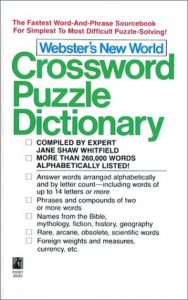 Baixar Webster’s new world crossword puzzle dictionary pdf, epub, eBook