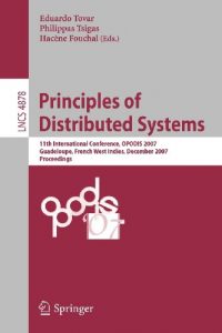 Baixar Principles of distributed systems pdf, epub, eBook