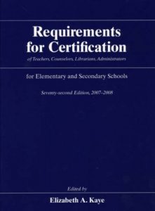 Baixar Requirements for certification of teachers, counse pdf, epub, eBook