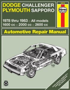 Baixar Dodge challenger plymouth sapporo pdf, epub, eBook