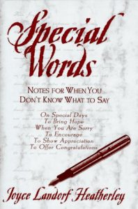 Baixar Special words – notes for when you don’t know what pdf, epub, eBook