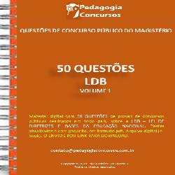 Baixar 50 QUESTÕES – LDB – VOLUME 1 pdf, epub, eBook