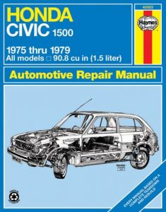 Baixar Honda civic 1500 and cvcc automotive repair manual pdf, epub, eBook