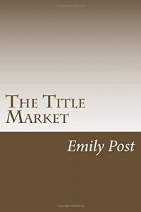 Baixar Title market, the pdf, epub, eBook