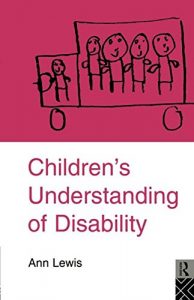 Baixar Children’s understanding of disability pdf, epub, eBook