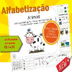 Baixar Apostila Alfabetização ANIMAIS sílabas simples 4 a 6 anos pdf, epub, eBook