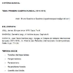 Baixar HM – I Guerra Mundial (1914-1918) pdf, epub, eBook