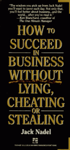 Baixar How to succeed in business without lying, cheating pdf, epub, eBook