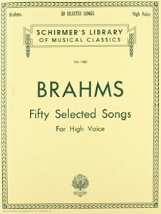Baixar Brahms – 50 selected songs for high voice pdf, epub, eBook