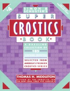 Baixar Simon & schuster super crostics book 4 pdf, epub, eBook