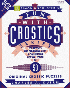 Baixar Simon & schuster’s fun with crostics pdf, epub, eBook