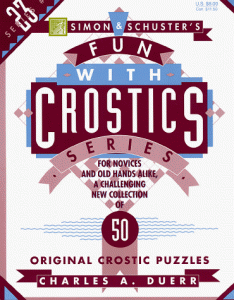 Baixar Simon & schuster’s fun with crostics pdf, epub, eBook
