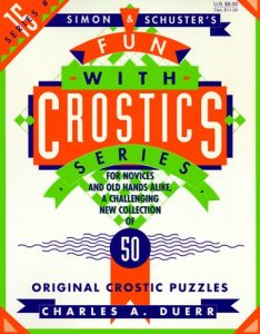 Baixar Simon & schuster’s fun with crostics 15 pdf, epub, eBook