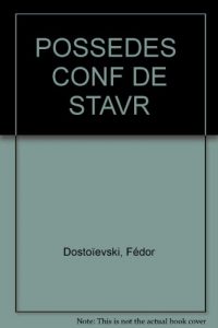 Baixar Possedesla confession de stavroguine, les pdf, epub, eBook