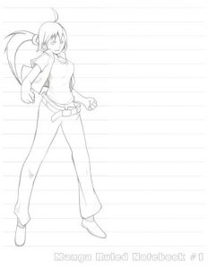 Baixar Manga ruled notebook 1 pdf, epub, eBook