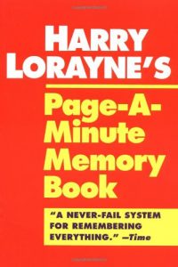 Baixar Harry lorayne’s page-a-minute memory book pdf, epub, eBook