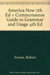 Baixar America now 7th ed + commonsense guide to grammar pdf, epub, eBook