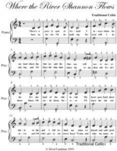 Baixar Where the river shannon flows easy piano sheet pdf, epub, eBook