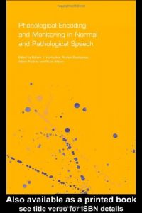 Baixar Phonological encoding and monitoring in normal and pdf, epub, eBook