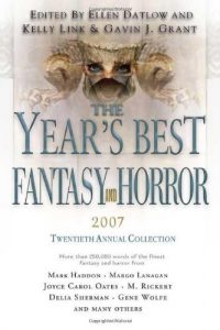 Baixar Years best fantasy and horror 2007, the pdf, epub, eBook