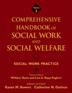 Baixar Comprehensive handbook of social work and social w pdf, epub, eBook