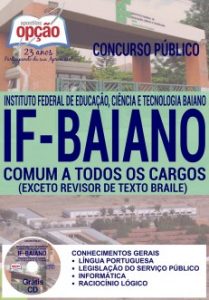 Baixar Apostila Concurso IF Baiano 2017: COMUM A TODOS (EXCETO: REVISOR DE TEXTO BRAILE) pdf, epub, eBook