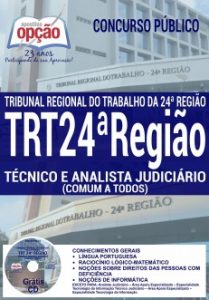 Baixar Apostila Concurso TRT 24ª Região 2017: TÉCNICO E ANALISTA JUDICIÁRIO (COMUM A TODOS OS CARGOS) pdf, epub, eBook