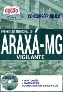 Baixar Apostila Concurso Araxá MG 2016: VIGILANTE pdf, epub, eBook