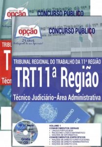 Baixar Apostila Concurso TRT 11ª Região 2017: TÉCNICO JUDICIÁRIO  ÁREA ADMINISTRATIVA pdf, epub, eBook