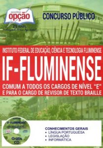 Baixar Apostila Concurso IF Fluminense 2017: COMUM AOS CARGOS DE NÍVEL “E” E REVISOR DE TEXTO BRAILLE pdf, epub, eBook
