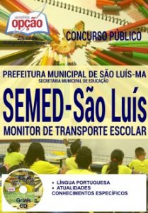 Baixar Apostila Concurso SEMED São Luís 2017: MONITOR DE TRANSPORTE ESCOLAR pdf, epub, eBook