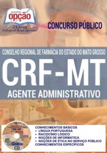 Baixar Apostila Concurso CRF MT 2017: AGENTE ADMINISTRATIVO pdf, epub, eBook