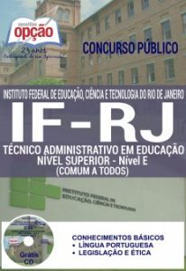 Baixar Apostila Concurso IFRJ 2017: NÍVEL SUPERIOR – NÍVEL E (COMUM A TODOS) pdf, epub, eBook
