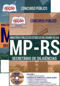 Baixar Apostila Concurso MP RS 2017: SECRETÁRIO DE DILIGÊNCIAS pdf, epub, eBook
