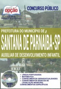 Baixar Apostila Concurso Prefeitura de Santana de Parnaíba SP 2017: AUXILIAR DE DESENVOLVIMENTO INFANTIL pdf, epub, eBook