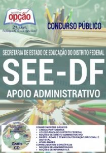 Baixar Apostila Concurso SEE DF 2017: APOIO ADMINISTRATIVO pdf, epub, eBook