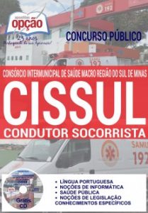 Baixar Apostila Concurso CISSUL 2017: CONDUTOR SOCORRISTA pdf, epub, eBook