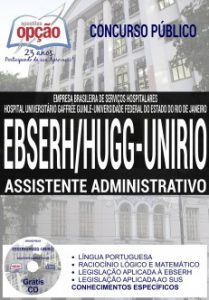 Baixar Apostila Concurso EBSERH HUGG UNIRIO 2017: ASSISTENTE ADMINISTRATIVO pdf, epub, eBook