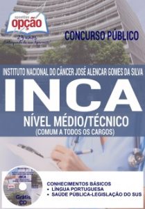 Baixar Apostila Concurso INCA 2017: NÍVEL MÉDIO / TÉCNICO (COMUM A TODOS OS CARGOS) pdf, epub, eBook