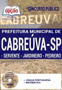 Baixar Apostila Concurso Prefeitura de Cabreúva SP 2017: SERVENTE / JARDINEIRO / PEDREIRO pdf, epub, eBook