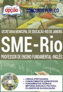 Baixar Apostila Concurso SME RIO 2017: PROFESSOR DE ENSINO FUNDAMENTAL – INGLÊS pdf, epub, eBook