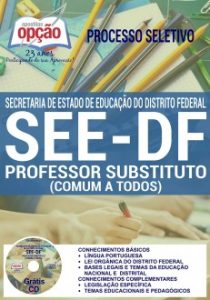 Baixar Apostila Processo Seletivo SEE DF 2017: PROFESSOR SUBSTITUTO (COMUM A TODOS) pdf, epub, eBook