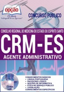 Baixar Apostila Concurso CRM ES 2016: AGENTE ADMINISTRATIVO pdf, epub, eBook