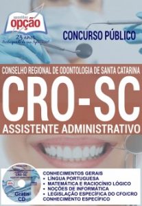 Baixar Apostila Concurso CRO SC 2016: ASSISTENTE ADMINISTRATIVO pdf, epub, eBook