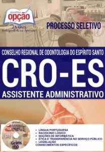 Baixar Apostila Processo Seletivo CRO ES 2016: ASSISTENTE ADMINISTRATIVO pdf, epub, eBook