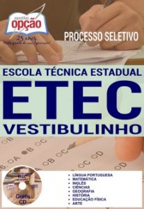 Baixar Apostila Processo Seletivo ETEC 2017: VESTIBULINHO pdf, epub, eBook