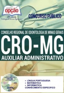 Baixar Apostila Concurso CRO MG 2016: AUXILIAR ADMINISTRATIVO pdf, epub, eBook